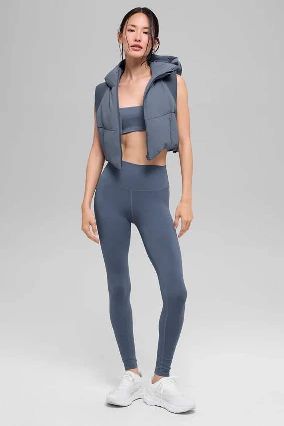 Fast Lane Puffer Yelek - Bluestone