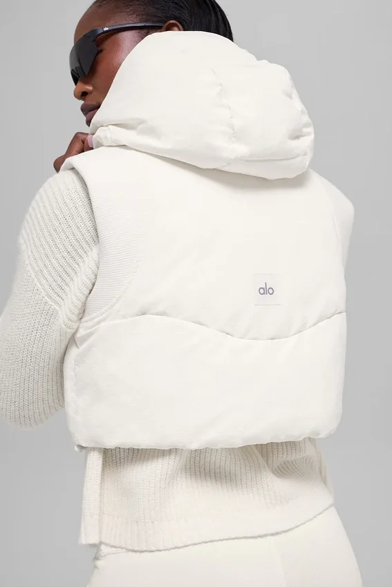 Fast Lane Puffer Yelek - Fildişi