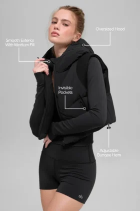 Fast Lane Puffer Yelek – Siyah