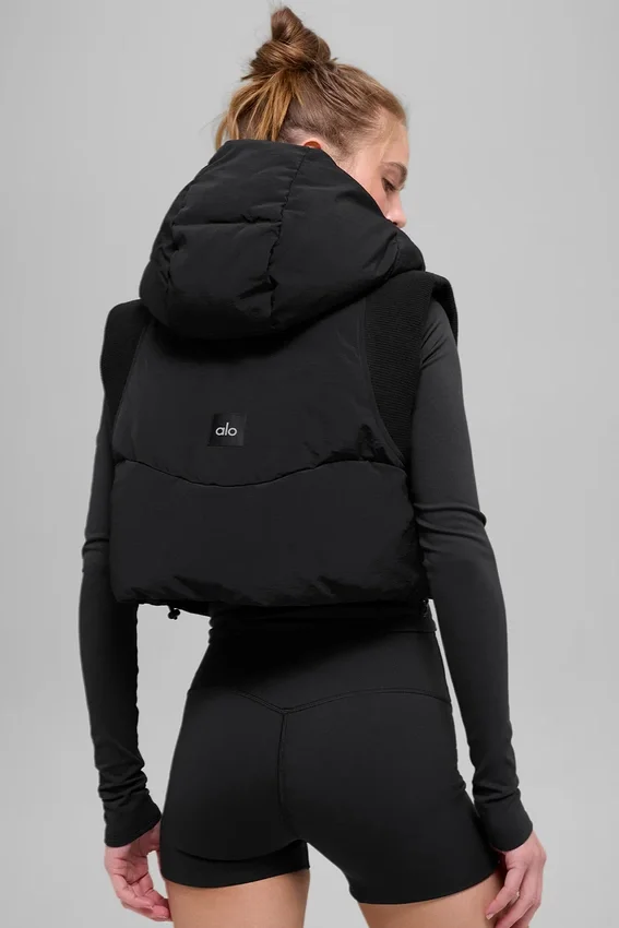 Fast Lane Puffer Yelek - Siyah