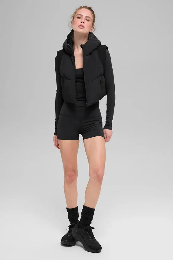 Fast Lane Puffer Yelek - Siyah