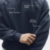 Field Bisiklet Yaka Sweatshirt - Lacivert