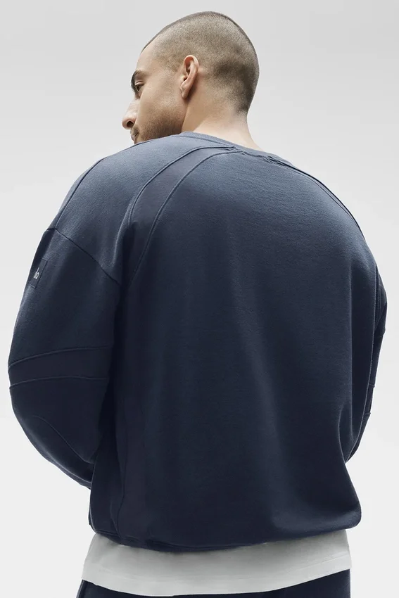 Field Bisiklet Yaka Sweatshirt - Lacivert