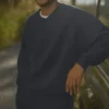 Field Bisiklet Yaka Sweatshirt - Lacivert