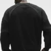 Field Bisiklet Yaka Sweatshirt - Siyah
