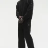 Field Bisiklet Yaka Sweatshirt - Siyah