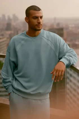 Field Crew Neck Sweatshirt - Çöl Adaçayı