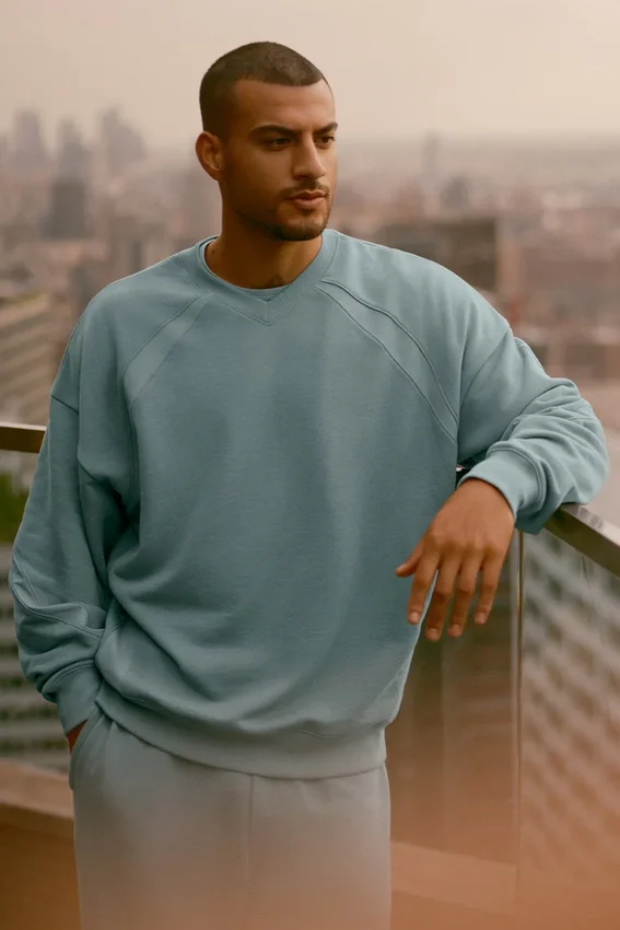 Field Crew Neck Sweatshirt - Çöl Adaçayı