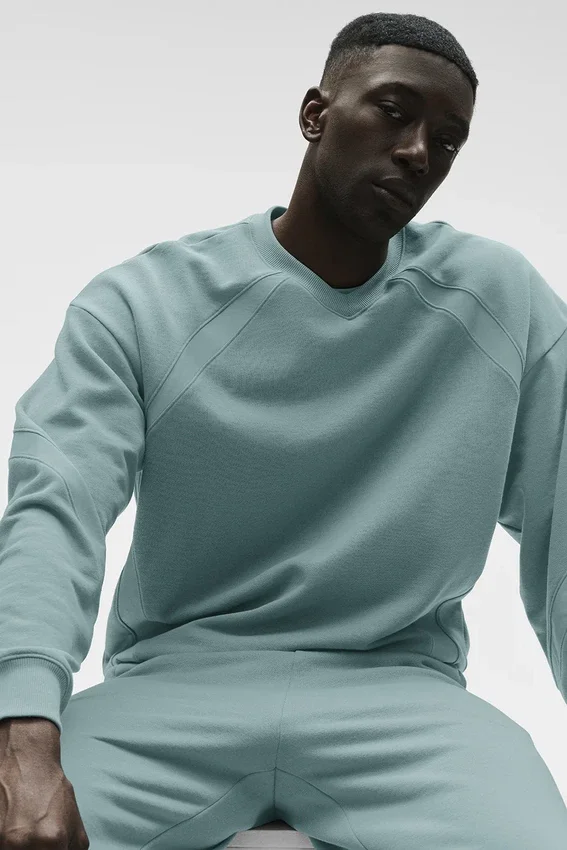 Field Crew Neck Sweatshirt - Çöl Adaçayı