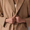First-Class Blazer - Kavrulmuş Badem