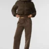 Foxy Puffer Ceket - Espresso