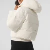 Foxy Puffer Ceket - Fildişi