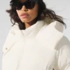 Foxy Puffer Ceket - Fildişi