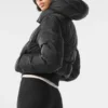 Foxy Puffer Ceket - Siyah