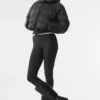 Foxy Puffer Ceket - Siyah