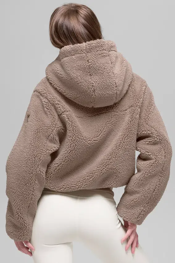 Foxy Sherpa Ceket - Chai Latte