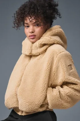 Foxy Sherpa Ceket - Deve Rengi