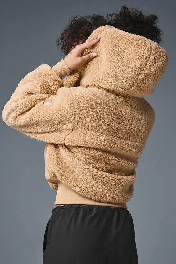 Foxy Sherpa Ceket - Deve Rengi