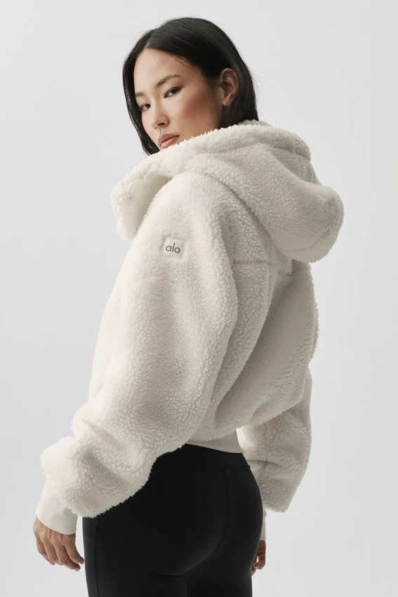 Foxy Sherpa Ceket - Fildişi
