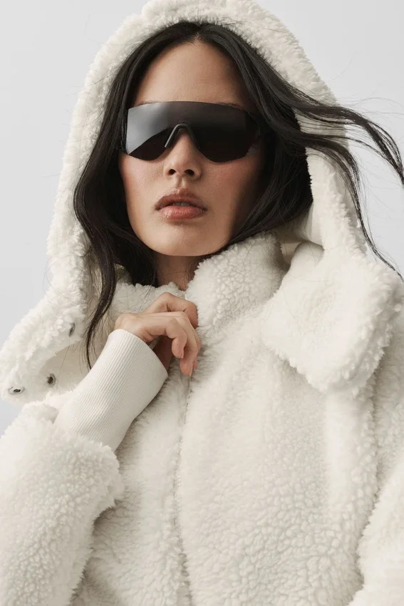 Foxy Sherpa Ceket - Fildişi