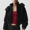 Foxy Sherpa Ceket - Siyah