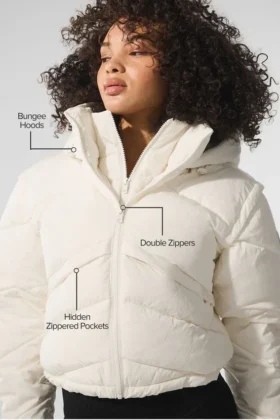 Glacier Puffer – Fildişi