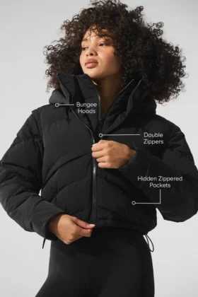 Glacier Puffer – Siyah