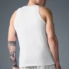 Günlük Modal Ribana Tank Top - Beyaz