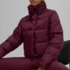 Gold Rush Puffer - Bordo