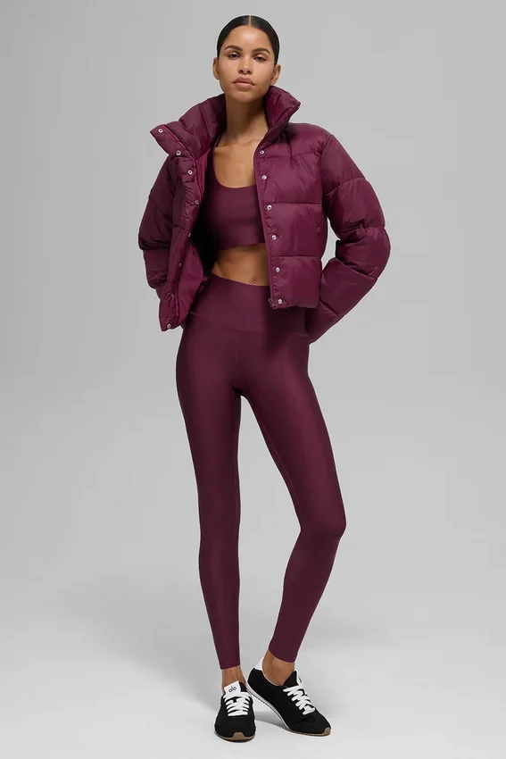 Gold Rush Puffer - Bordo