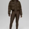 Gold Rush Puffer - Espresso