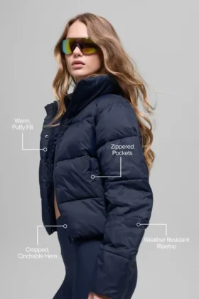 Gold Rush Puffer – Lacivert