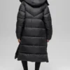 Gold Rush Puffer Trençkot - Siyah