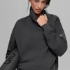 Hazy Mock Neck Kazak - Antrasit
