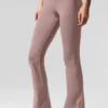 High-Waist 7/8 Bootcut Tayt - Taupe