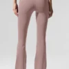 High-Waist 7/8 Bootcut Tayt - Taupe