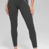 High-Waist 7/8 Heart Throb Tayt - Antrasit/Beyaz