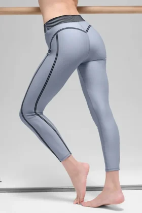 High-Waist 7/8 Kesim Airlift Tayt – Winter Frost