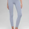 High-Waist Airbrush 7/8 Heart Throb Tayt - Winter Frost/Beyaz