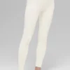 High-Waist Airbrush Airbrush Legging - Fildişi