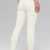 High-Waist Airbrush Airbrush Legging - Fildişi