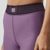 High-Waist Airlift 7/8 Line Up Tayt - Plum Kiss