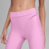 High-Waist Airlift 7/8 Rebel Tayt - Şeker Kalpli Pembe