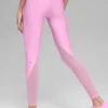 High-Waist Airlift 7/8 Rebel Tayt - Şeker Kalpli Pembe