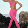 High-Waist Airlift 7/8 Speedwork Tayt - Cennet Pembesi