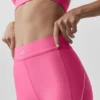 High-Waist Airlift 7/8 Speedwork Tayt - Cennet Pembesi