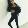 High-Waist Airlift Airlift Legging - Siyah