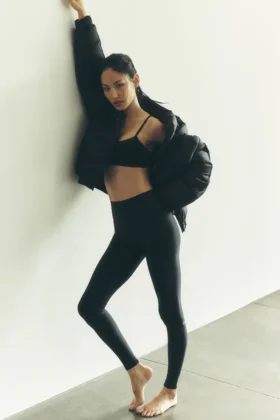 High-Waist Airlift Airlift Legging - Siyah
