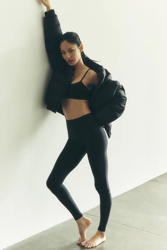 High-Waist Airlift Airlift Legging - Siyah