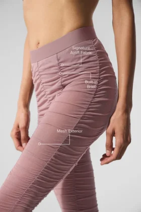 High-Waist Airlift Cherish Tayt – Dumanlı Kuvars